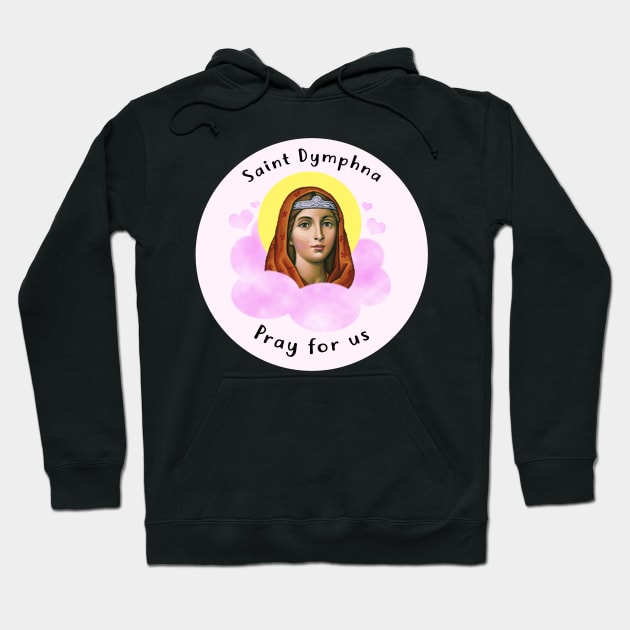 Saint Dymphna Hoodie by kaileekuropas